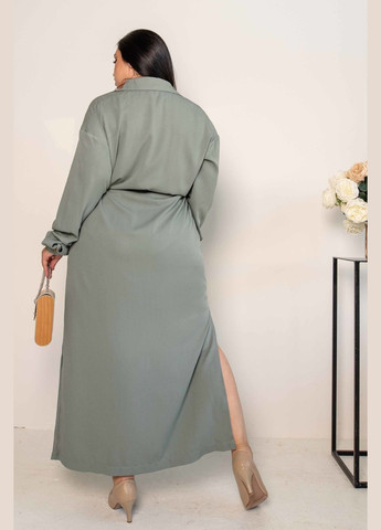 Оливковое деловое, кэжуал, праздничный платье ри мари джади пл 1121 рубашка RiMari