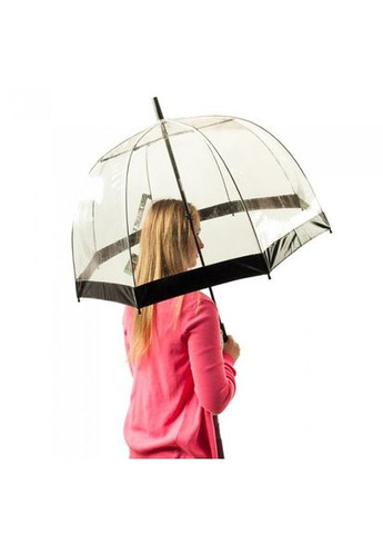 Комбинированный зонтик birdcage 1 l041 - 015605 черный Fulton (316618184)