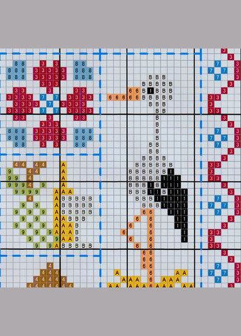 Набор для вышивания по нанесённой на канву схеме "Mending and sewing". AIDA 14CT printed 28*28 см Joy Sunday (313612990)