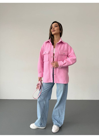 Женская куртка-рубашка букле Osoblyva (353685833)