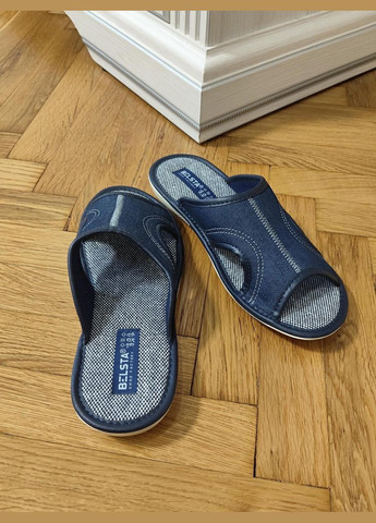 Жіночі домашні капці Belsta з відкритими боками, Джинс 40 Белста (345647065)