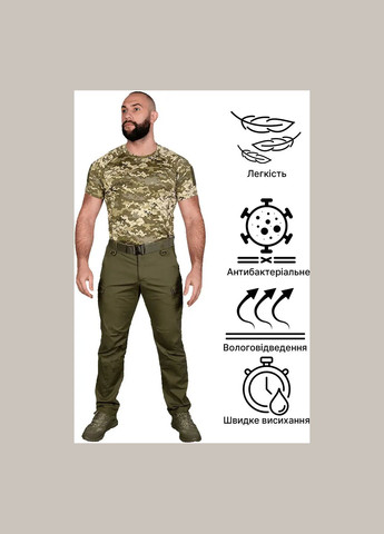 Комбінована футболка thorax patrol піксель Camotec