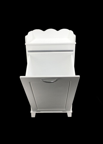 Кошик для білизни з дерева Бетонг зефір (КЗБ-000820) No Brand (328293770)