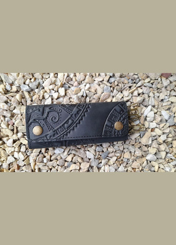 Ключниця кишенькова "Півколо" чорний 14*6.5 см (10П-Чор) Гранд Презент (278259394)