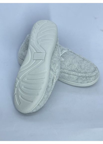 Светло-серые мокасины домашние Vira