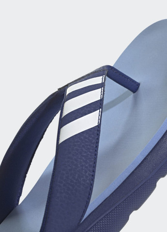 Синие спортивные шлепанцы comfort adidas