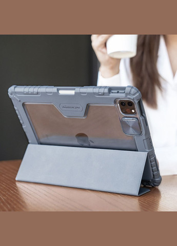 Чохол книжка Bumper Leather Case для Apple iPad Pro 11" 2021 / 2022 Black Nillkin (324234747)