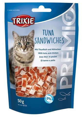 Ласощі для кішок 42731 Premio Tuna Sandwiches тунець 50 г (4011905427317) Trixie (268025097)
