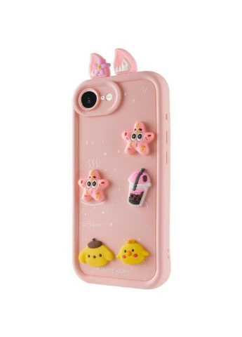 Чохол TPU Toys Case with Ears для Apple iPhone 16e (6.1") Epik (389595237)