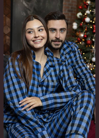 Піжама Фланелева Сорочка + Штани Всі Розміри No Brand (315035715)
