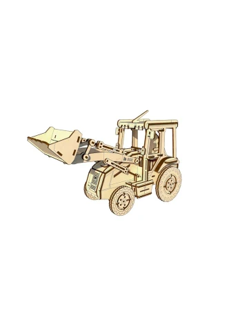 Дерев'яний конструктор "Екскаватор" OPZ-005, 202 деталі Pazly (335004851)
