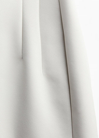 Белое праздничный платье H&M однотонное