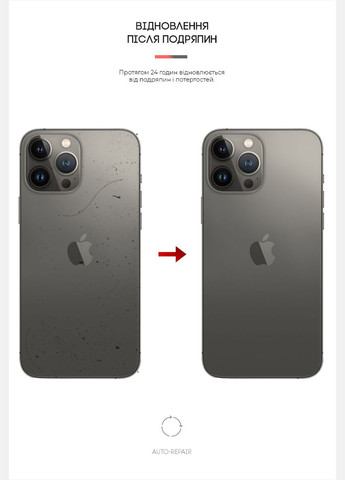 Защитная пленка на заднюю панель для Apple iPhone 13 Pro Carbone (ARM61063) ArmorStandart (260009688)