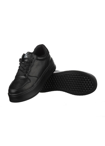 Чорні жіночі кеди зі шкіри f87-9 ITTS