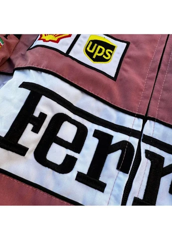 Куртка Ferrari pink jaket Формула 1 Formula 1 осенняя куртка на молнии (401020477)
