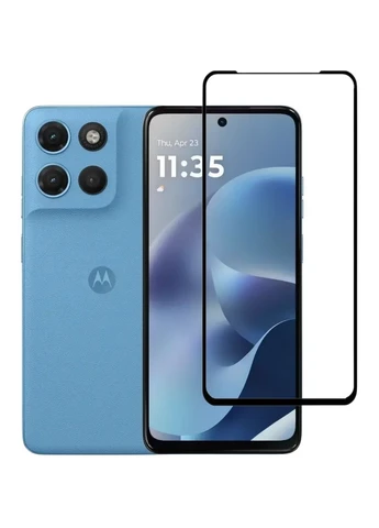 Защитное стекло для Motorola Moto G17 / G17 Power Black (715137) BeCover (387592258)