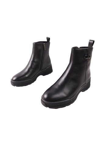 Черевики жіночі чорні натуральна шкіра Molka 355-25ZHC (305837931)