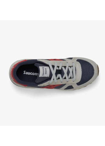Серые всесезон кроссовки shadow original grey/navy/red Saucony