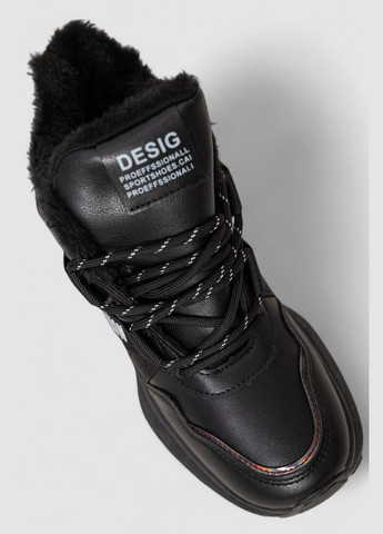 Кросівки жіночі на хутрі Ager 243R118-7 чорні демісезони (305697388)