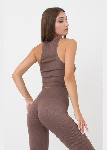 Топ женский на широких бретелях в рубчик. Giulia HALTER TOP RIB (296470296)