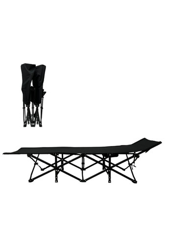 Раскладушка для туризма с толстым бархатным матрасом (LB-CC-L2-BRN) LEOBRO (370966867)