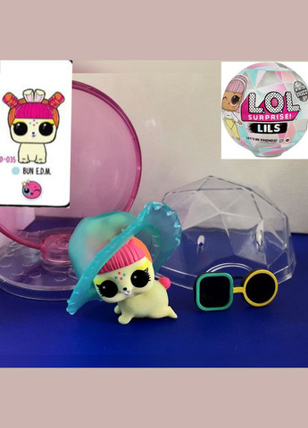 Игровой набор Lol Surprise winter disco lils bun edmbb queen lil sis зимняя дискотека Винтер диско кукла лол L.O.L. Surprise! (323480651)