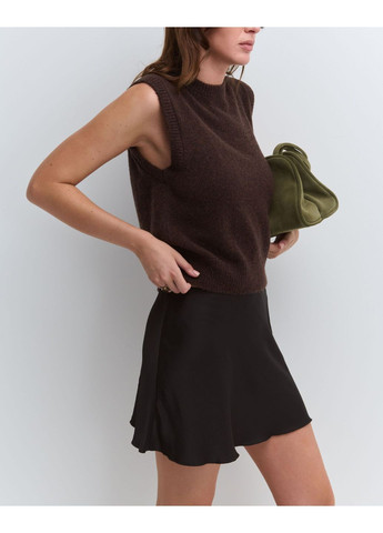 Черная мини-юбка черная JUL