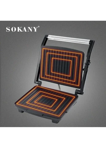 Електричний гриль з антипригарним покриттям XPRO KJ-210 (45450-KJ-210_1155) Sokany (392928462)