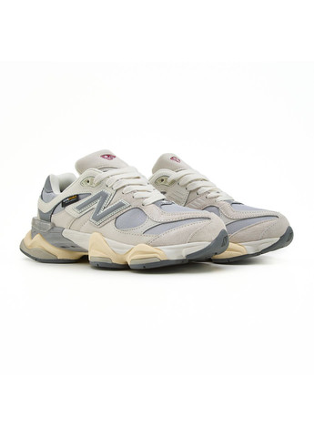 Серые демисезонные кроссовки мужские new balance 9060 cordura beige grey нью беланс 9060 No Brand