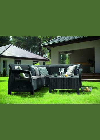 Комплект садових меблів Bahamas Relax, графіт - прохолодний сірий Keter (329407569)