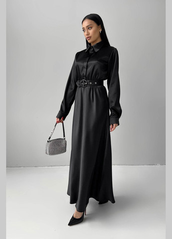 Черное деловое, повседневный, праздничный, вечернее платье Liton