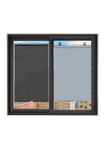 Шторка солнцезащитная для окон (присоски) 40*125см Home (317043860)