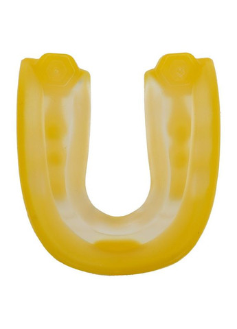 Капа боксерська одностороння (однощелепна) у футлярі (термопластик, жовтий) (BO-7773_Жовтий) SP-Sport (361436238)