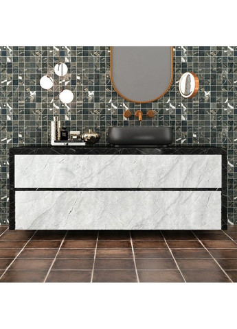 Самоклеюча плівка 0,45х10м х 0,07мм Платиновий мармур SW-00001274 Sticker Wall (353967587)