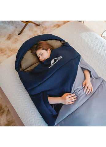 Спальний мішок Sunny Day PL02 U250 CNK2550WS028 Left Blue Naturehike (366420793)