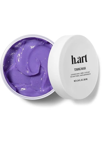Тонуюча маска для волосся лавандова "Color Art" Toning Mask Lavender Color Art 200ml (2-1292137) H.art (380134581)