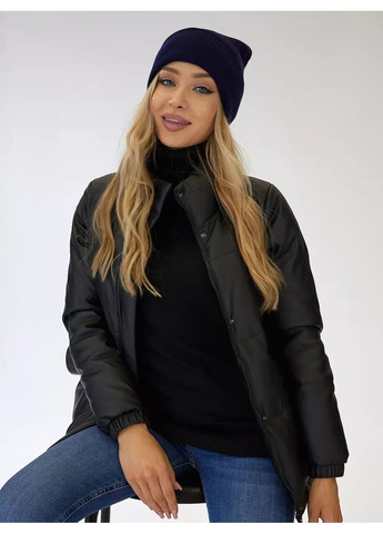 Молодежная двухслойная шапка бини Шорт No Brand Шапка біні шорт лопата (341083833)