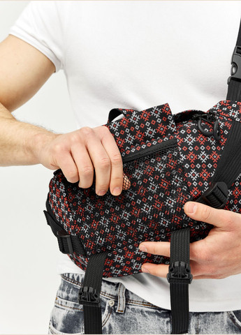 Велика поясна сумка бананка DynamicDart тканева Sambag (329294972)