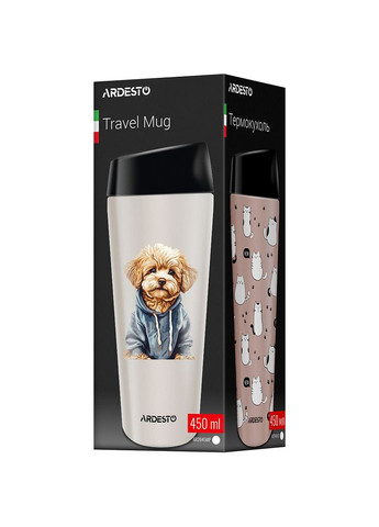 Термокухоль Coffee Time Maltipoo 450 мл Beige (AR2645MP) Ardesto (363837393)