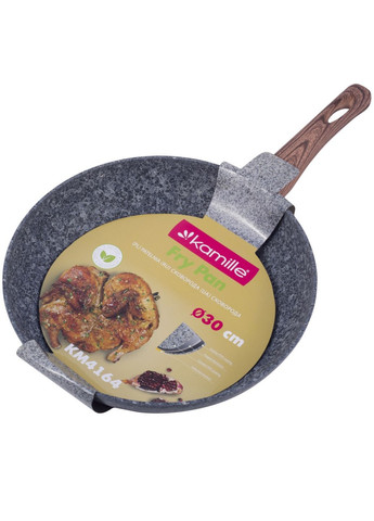 Сковорода з антипригарним покриттям PTFE 30 см Kamille (289369261)