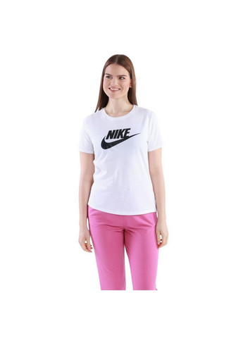 Біла літня футболка w nsw tee essntl icn ftra dx7906-100 Nike