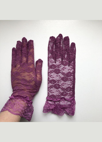 Кружевные перчатки ажурные (арт.7014) No Brand (348431053)