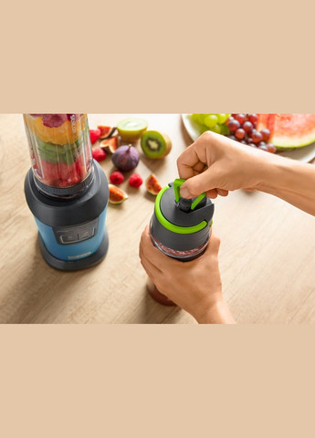 Блендер для полосы стационарный 800Вт, 2 емкости, чаша-600мл, титановые лезвия, вакуумные крышки, Sencor (341316301)