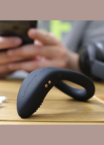 Смарт кільце-насадка на член Diamo Cock Ring SO4565 Lovense (303877421)