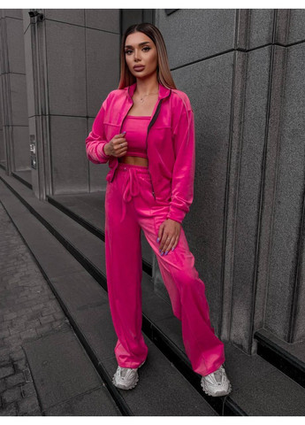 Трендовий велюровий костюм двійка No Brand (363969654)