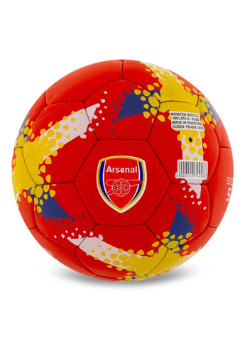 Мяч для футбола Clubball Arsenal (размер 5) FB-0047-835 + подарок Grippy (369141796)