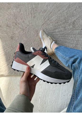 КРОСІВКИ ЖІНОЧІ NEW BALANCE 327 GREY НЬЮ БЕЛАНС 327 No Brand сірі демісезони (369389074)