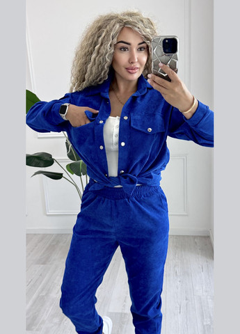 Костюм мікровельвет сорочка та штани No Brand (345643565)