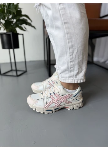 Розовые летние кроссовки asics gel-kahana 8 cream pink асикс гель кахано 8 No Brand