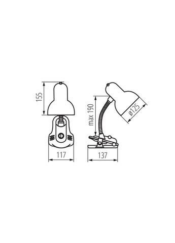Настільна лампа / Канлюкс 7150 Suzi Kanlux (305756203)